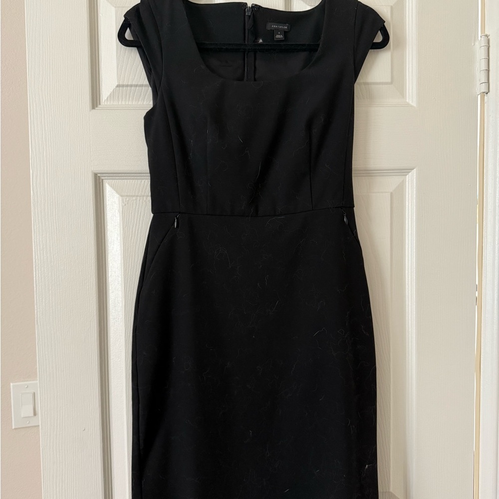 Elegant Ann Taylor Black Dress